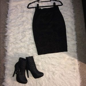 Black Pencil Skirt